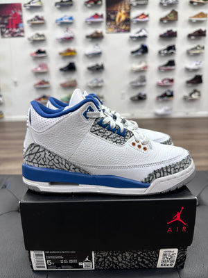Jordan 3 Retro Wizards (GS) - Size 5Y (U)