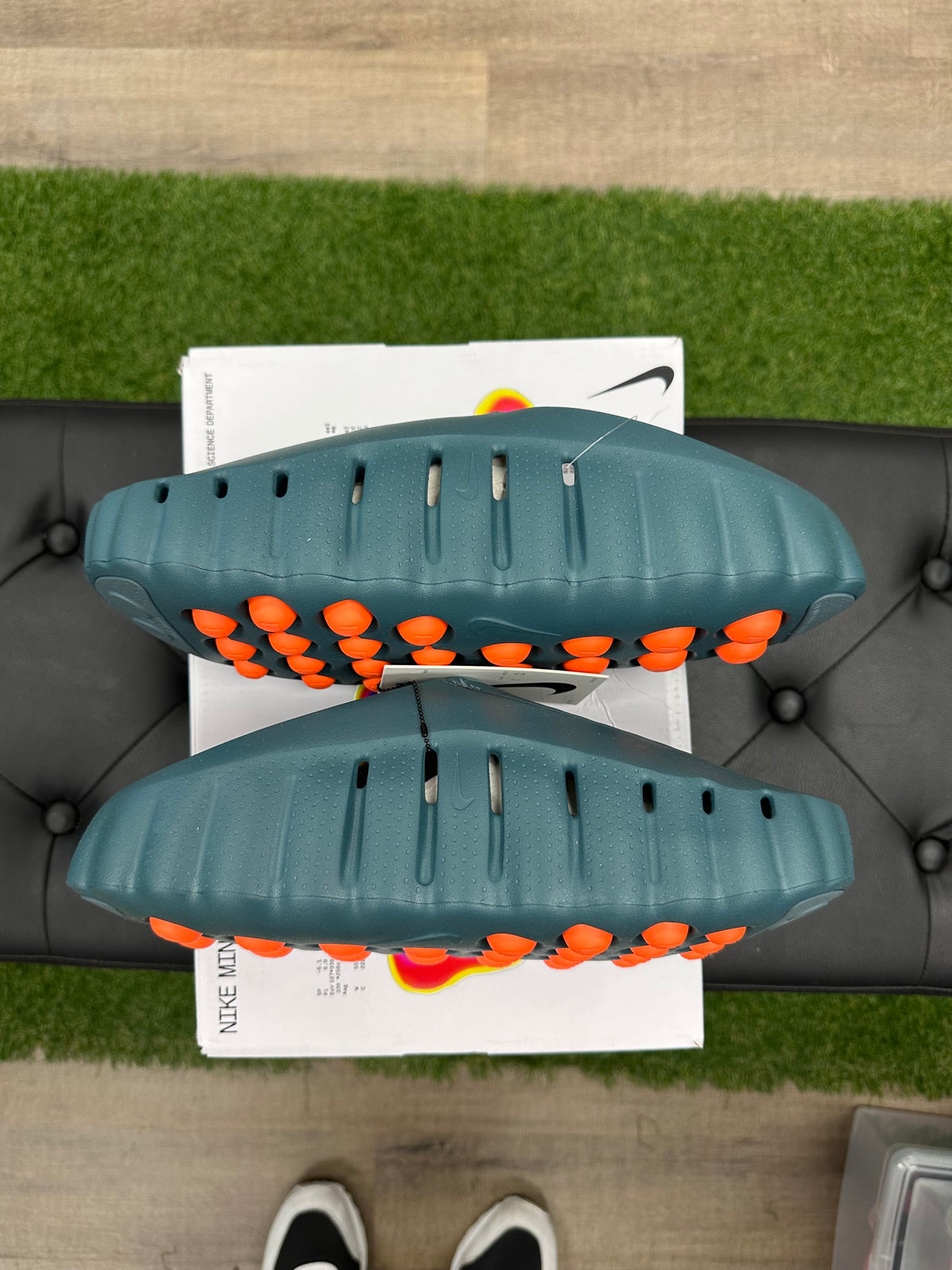 Nike Mind 001 Slide Mineral Slate - Size 13