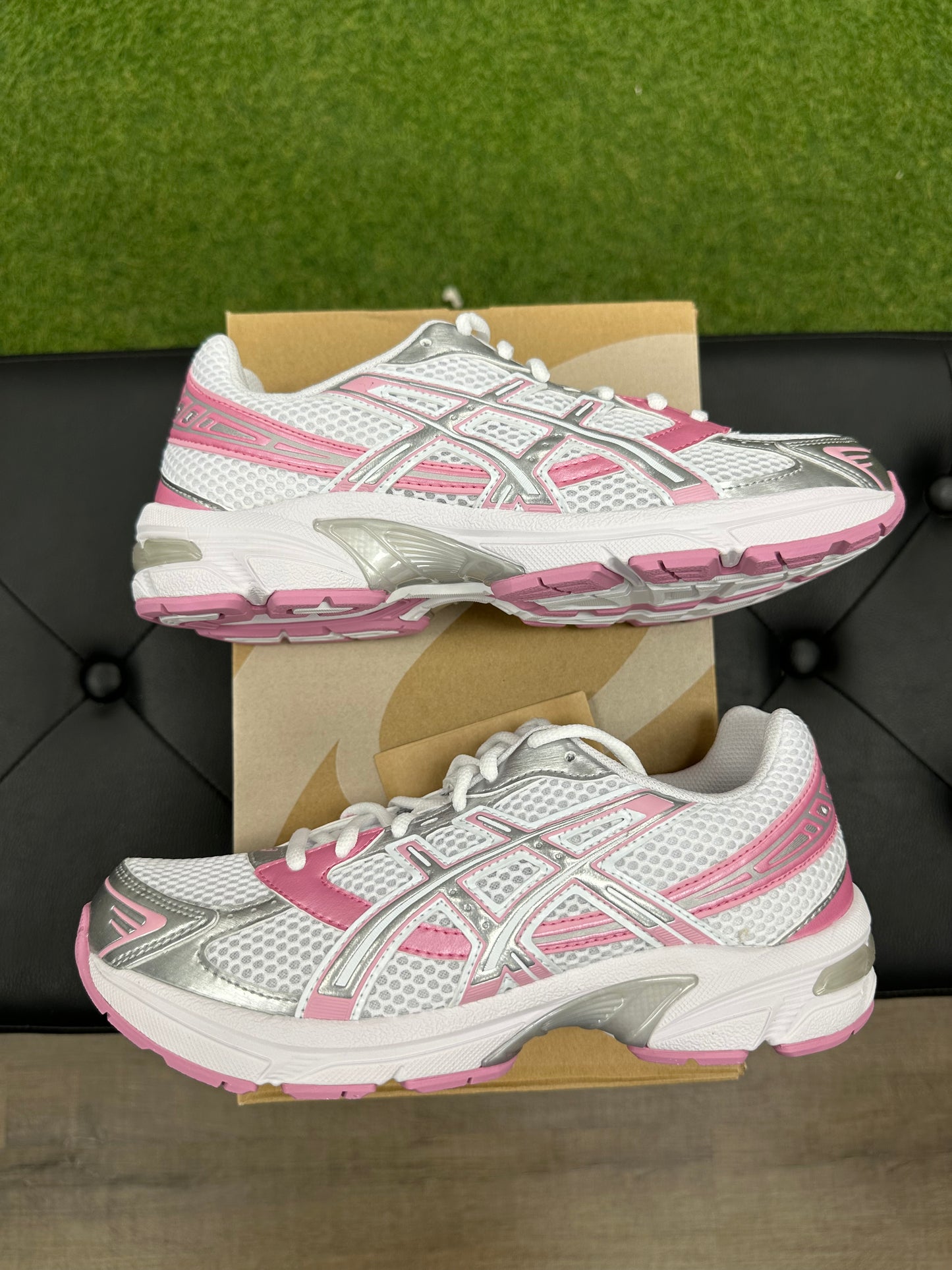 Asics Gel-1130 White Pure Silver Pink (Women's) - Size 8