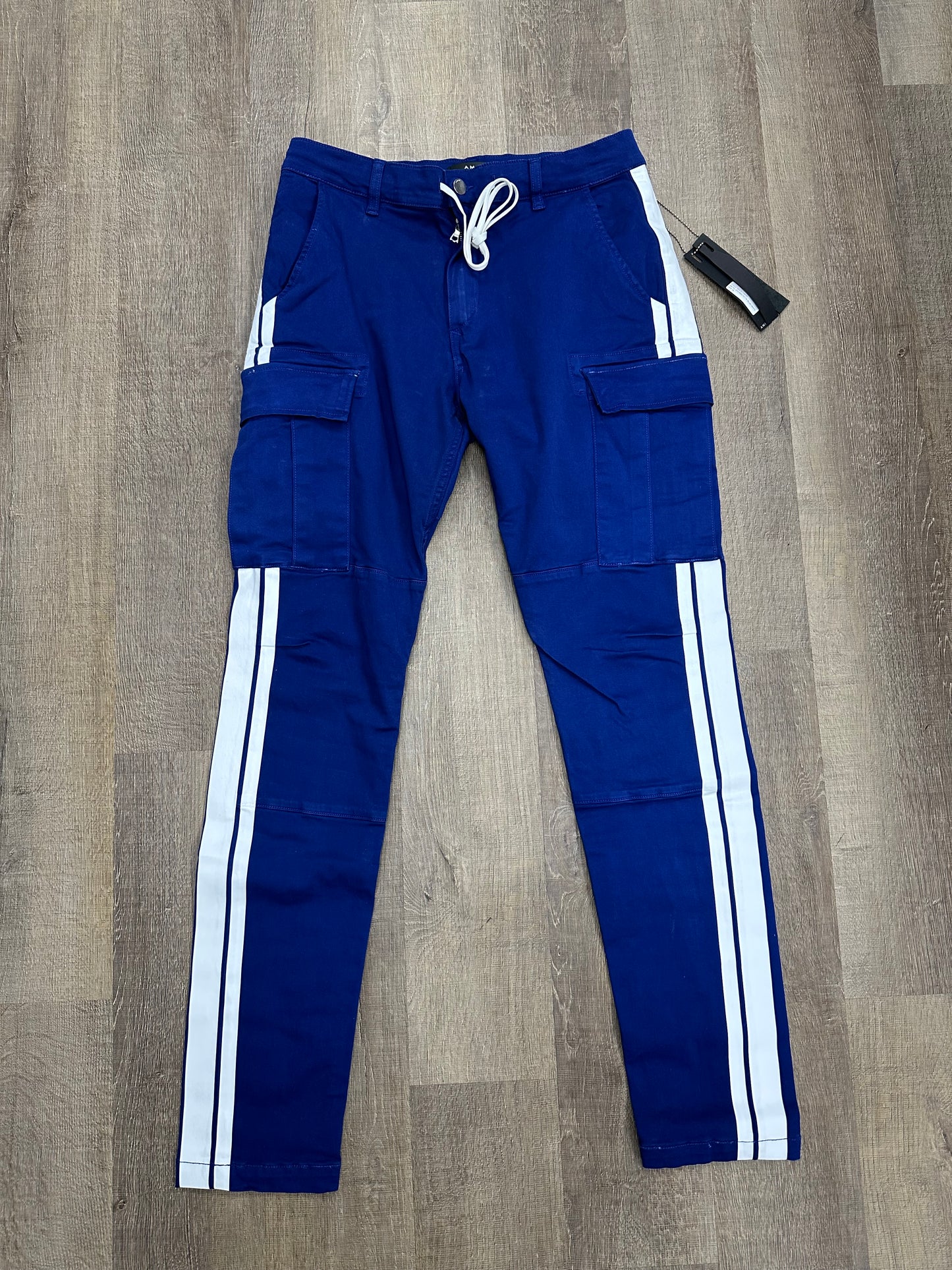 AMIRI StackTrack Cargo Pants Blue - Size 33