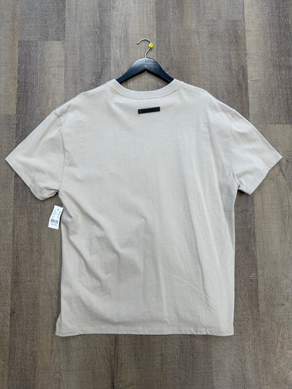 Fear of God Essentials T-Shirt Tan - Size Medium