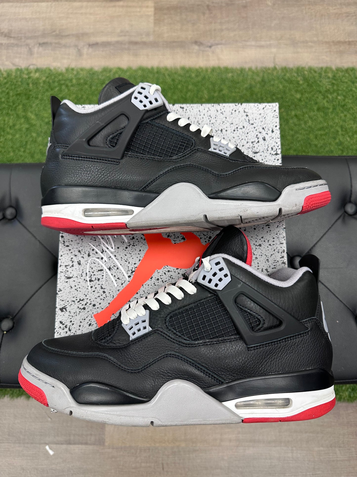Jordan 4 Retro Bred Reimagined - Size 12 (U)