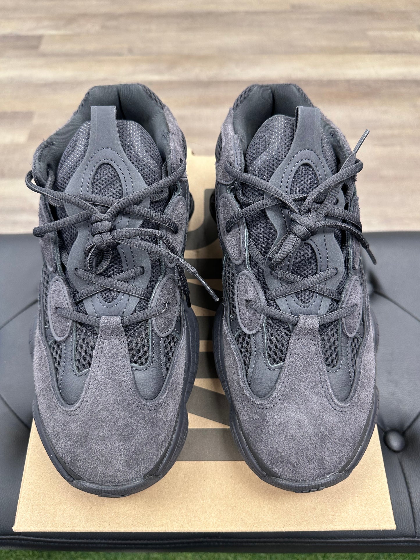 adidas Yeezy 500 Utility Black - Size 10 (U)