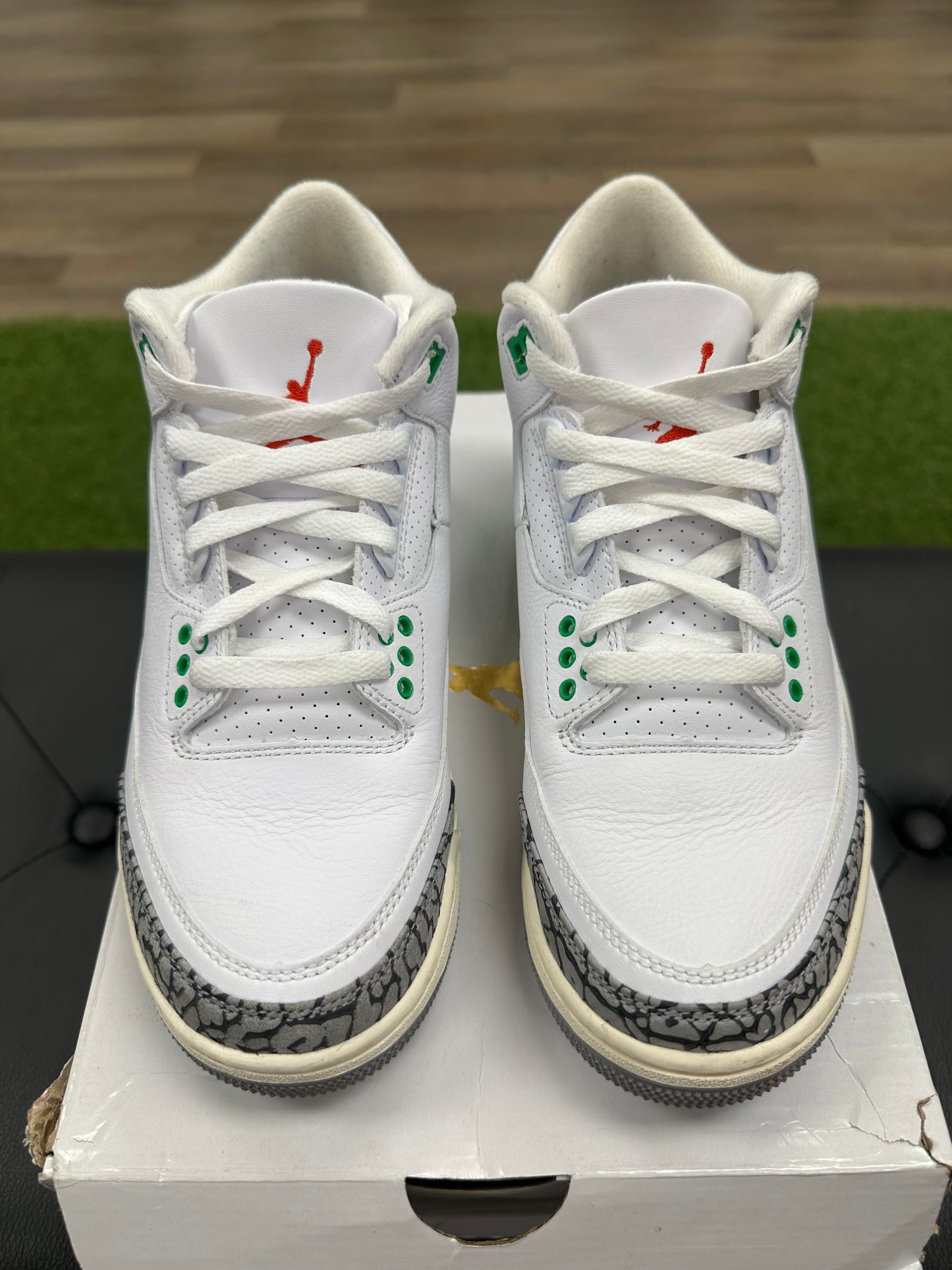 Jordan 3 Retro Lucky Green (Women's) - Size 8 (U)