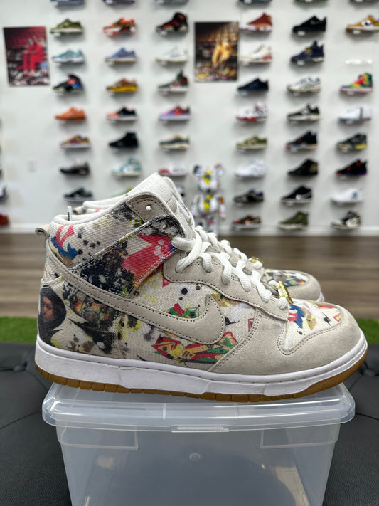 Nike SB Dunk High Supreme Rammellzee - Size 10 (U)