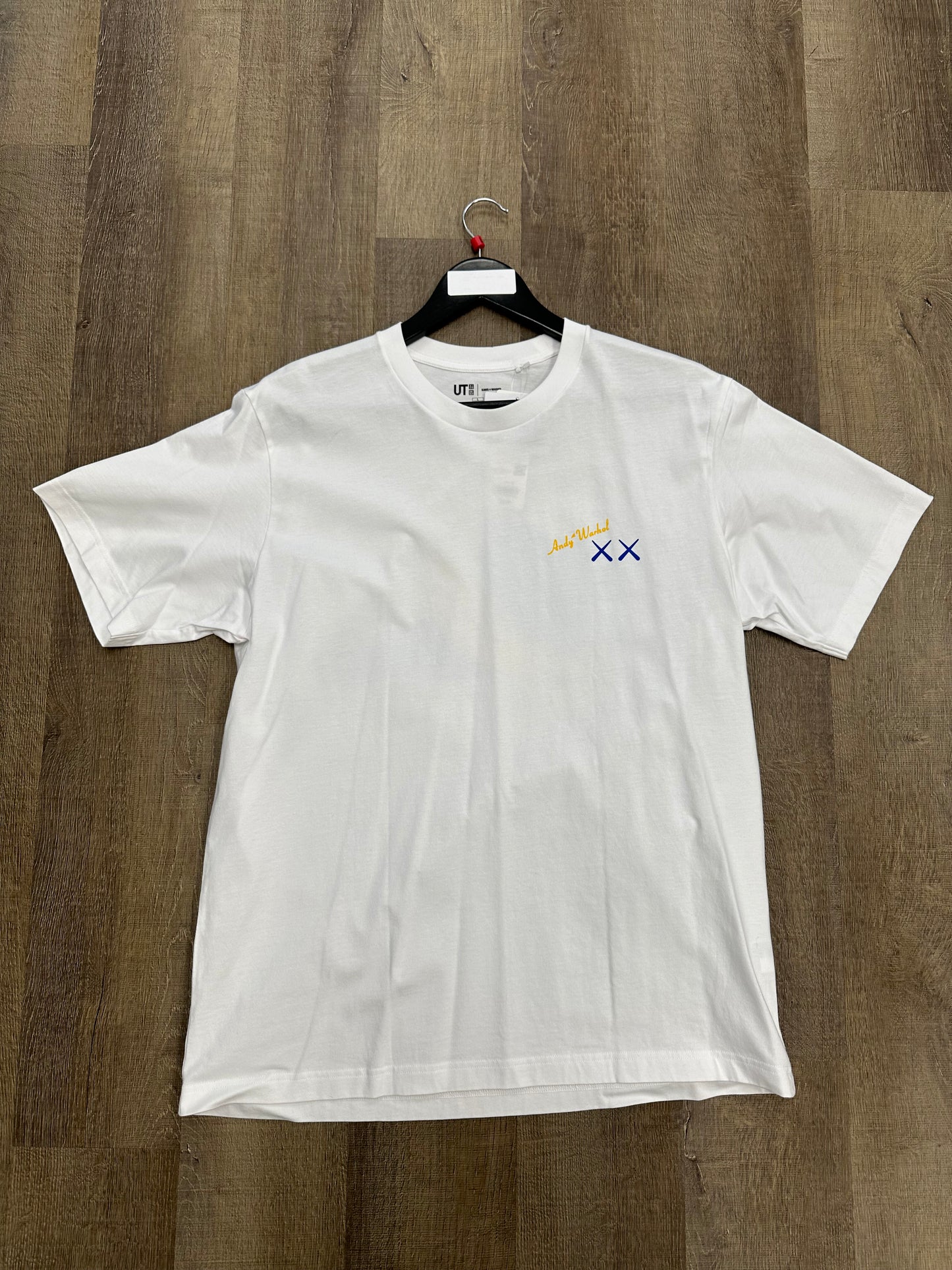 KAWS x Uniqlo Warhol UT Graphic 471321 T-shirt White - Size Large