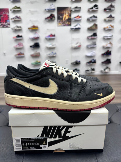 Jordan 1 Retro Low OG Nigel Sylvester Better With Time - Size 11.5 (U)