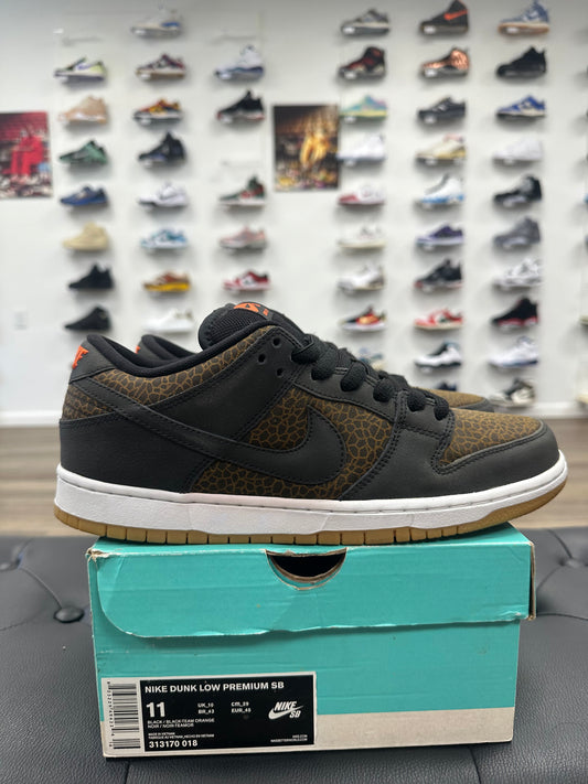 Nike SB Dunk Low Giraffe Print - Size 11