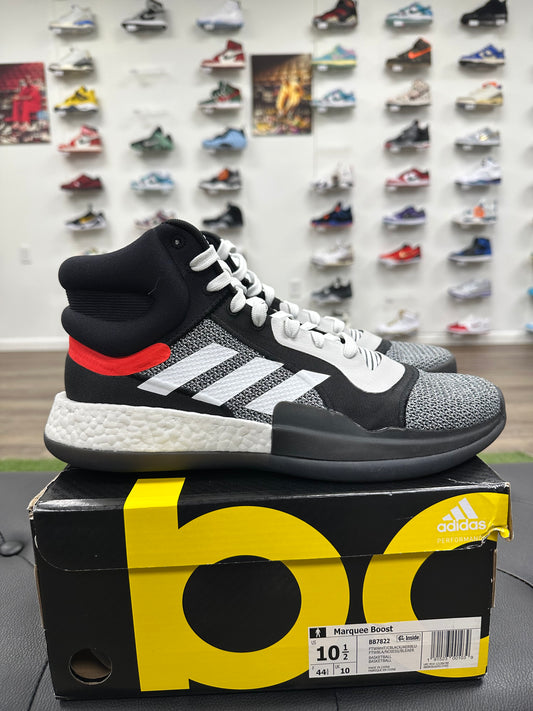 adidas Marquee Boost White Black - Mens (U10.5)
