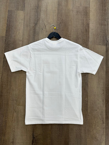 BAPE 3D Art Bape Logo Tee White - Size Large