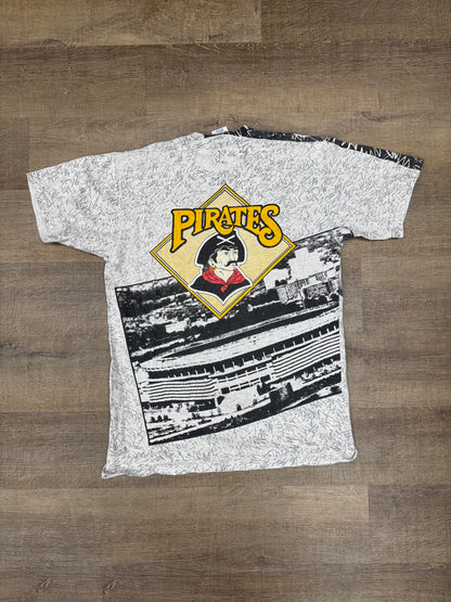 Vintage Pittsburgh Pirates Starter All Over Print - Size Medium (U)
