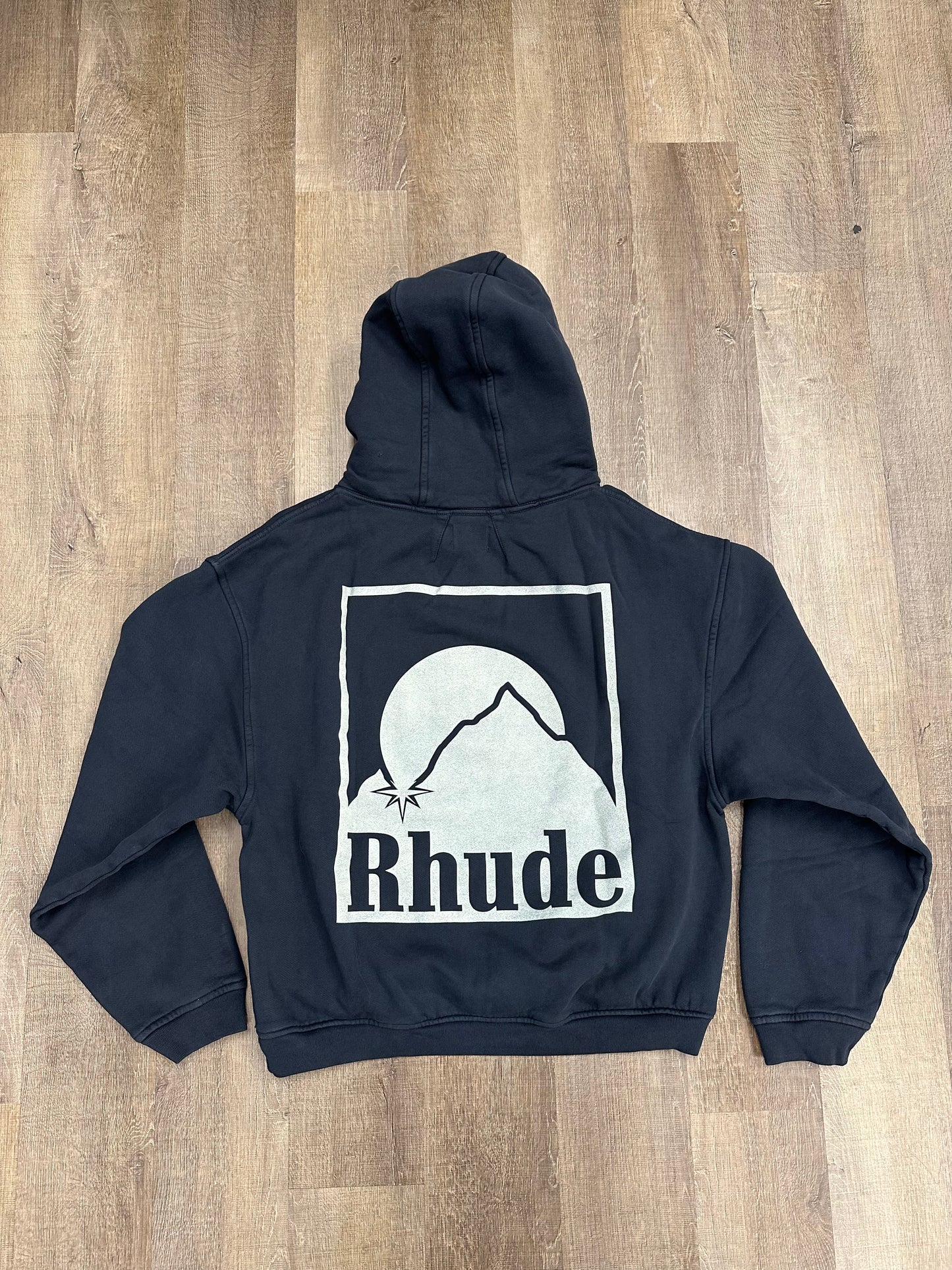 RHUDE Moonlight Hoodie Black - Mens