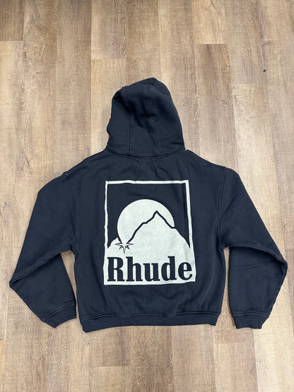 RHUDE Moonlight Hoodie Black - Mens