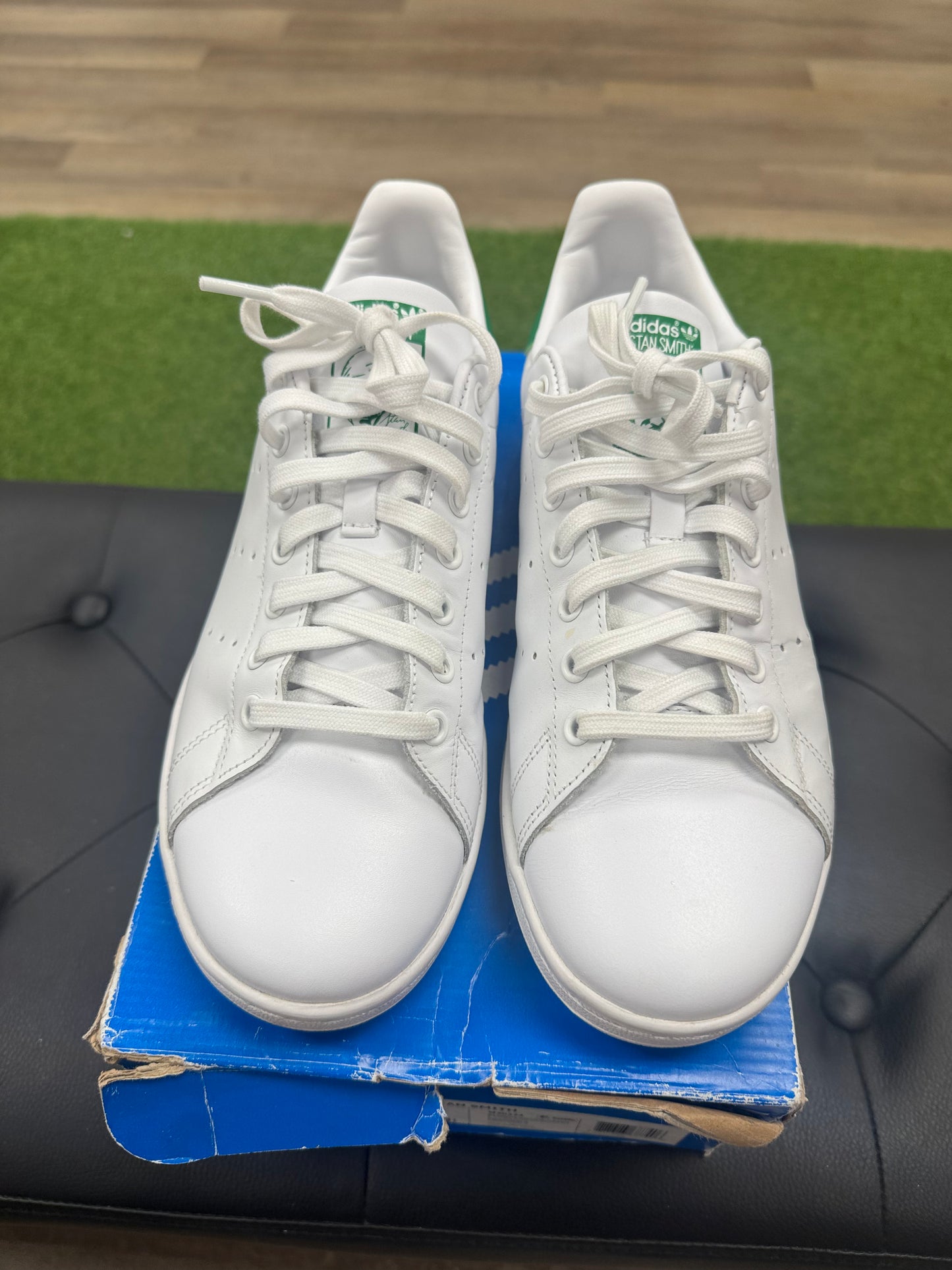 adidas Stan Smith White Green (OG)- Size 9 (U)