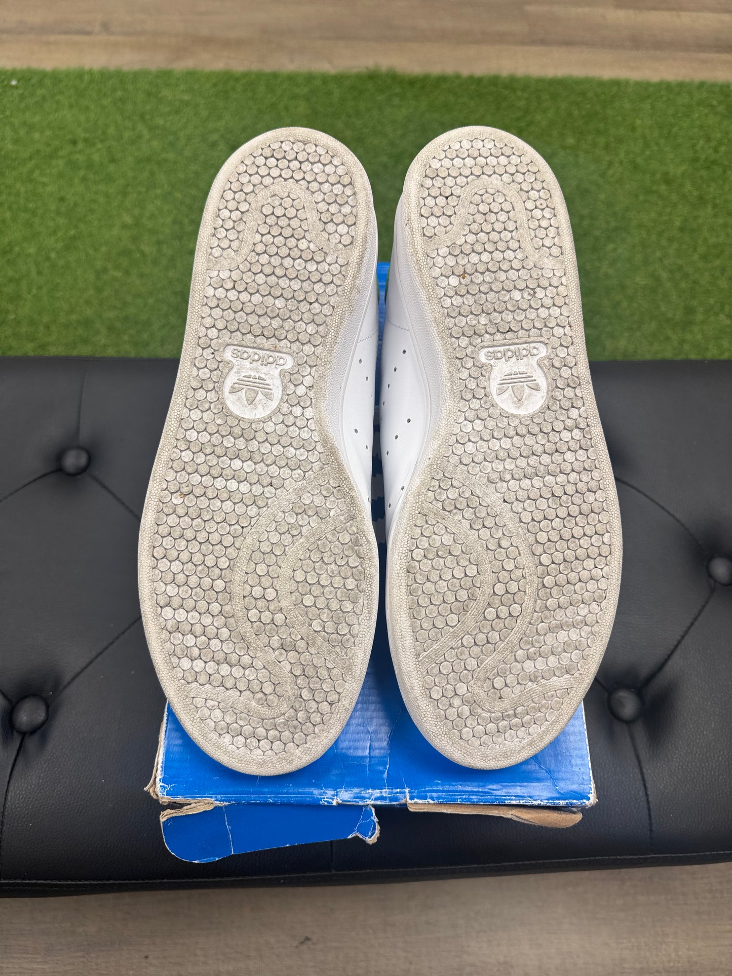 adidas Stan Smith White Green (OG)- Size 9 (U)