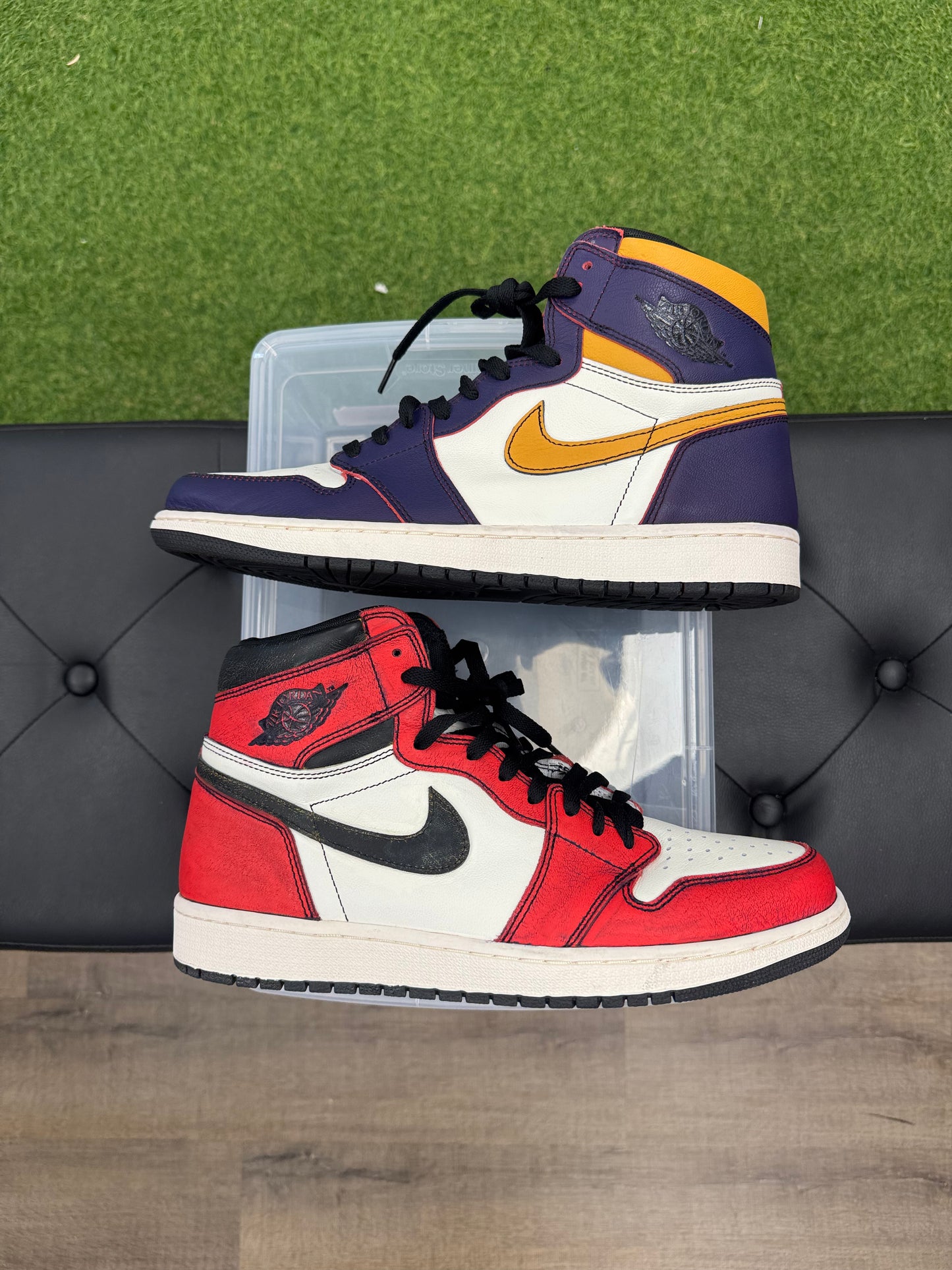 Jordan 1 Retro High OG Defiant SB LA to Chicago - Size 12 (U)