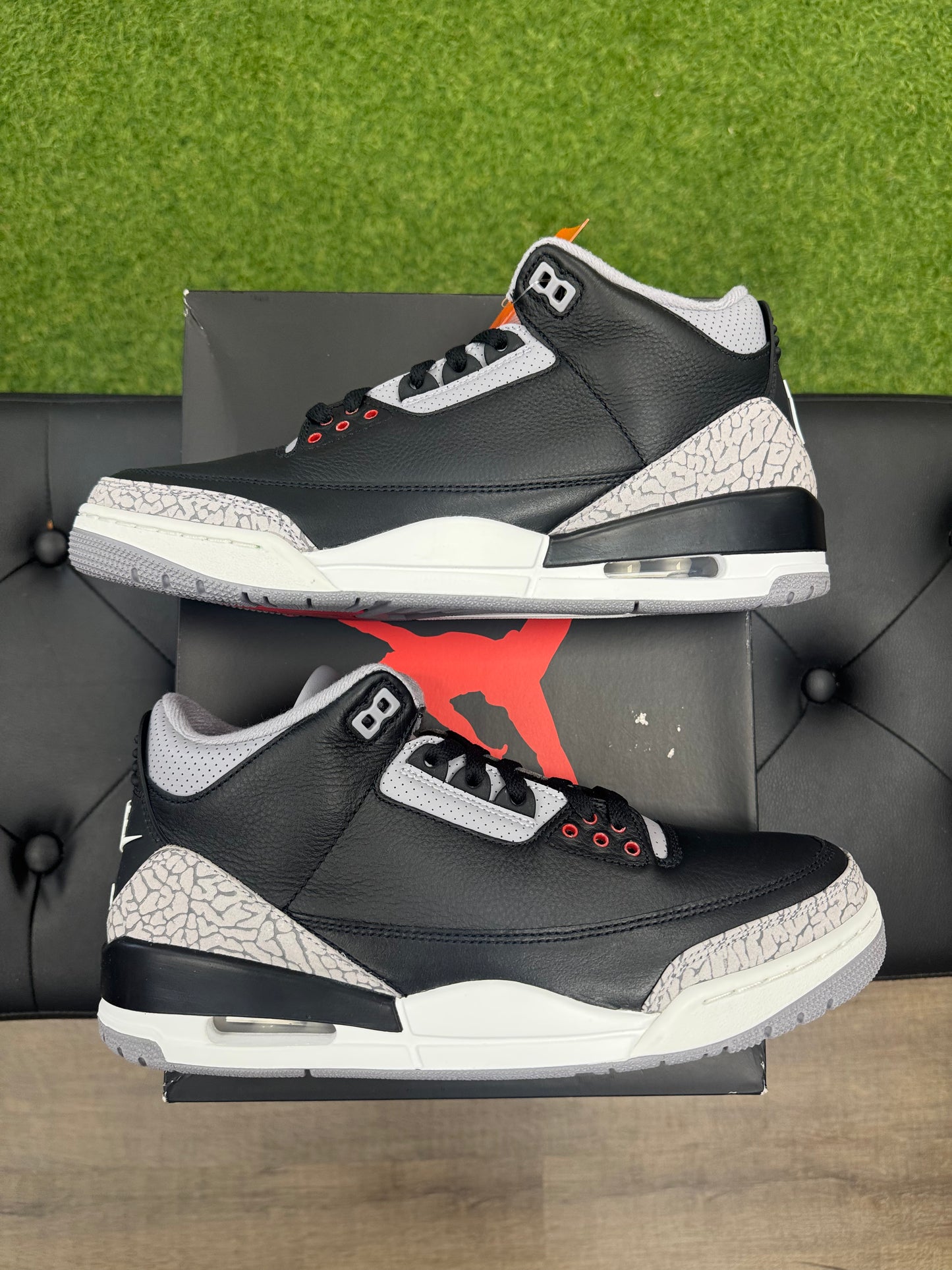 Jordan 3 Retro OG Black Cement (2024) - Size 10.5