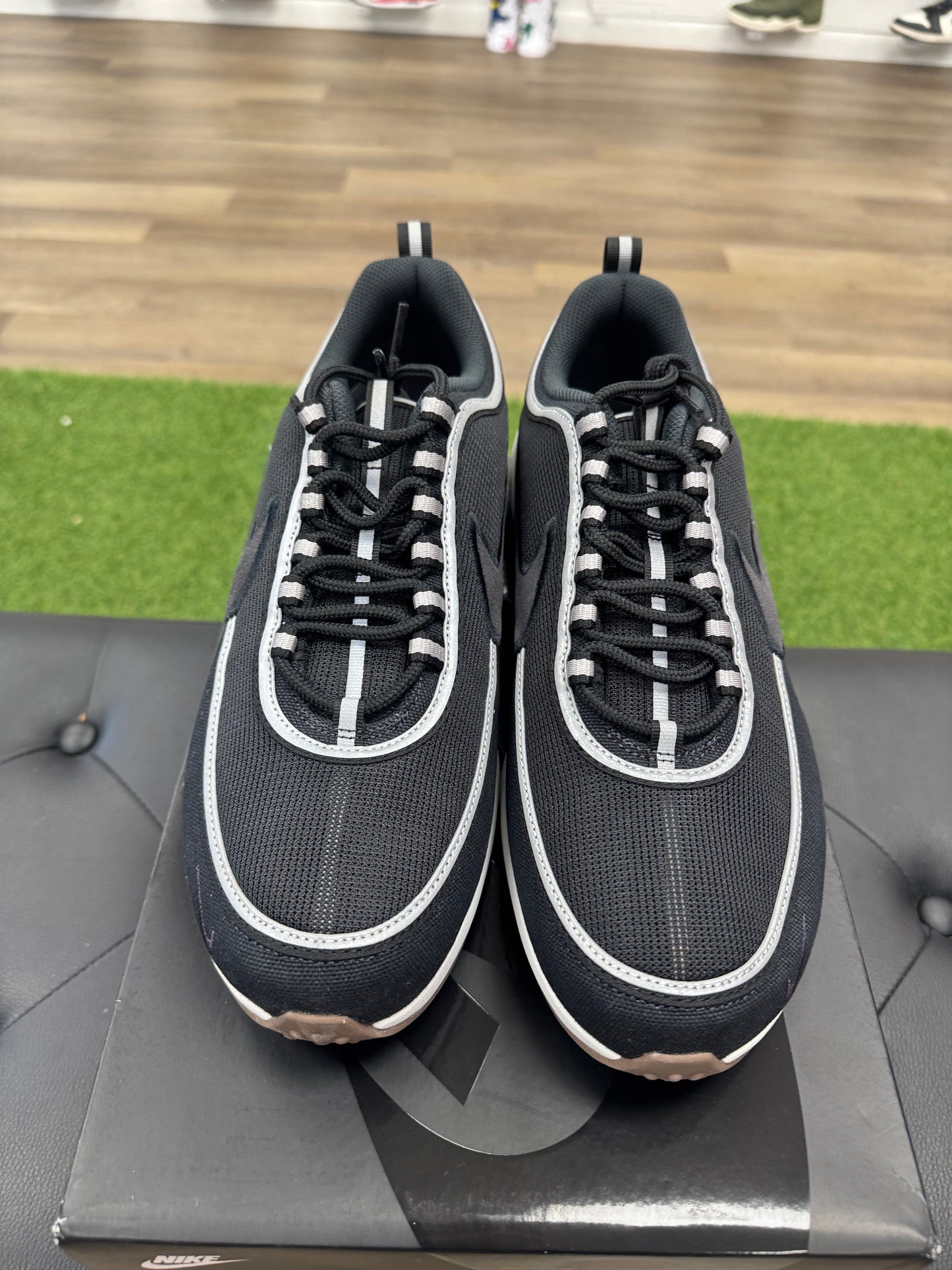 Nike Air Zoom Spiridon Off Noir Cave Purple - Size 12
