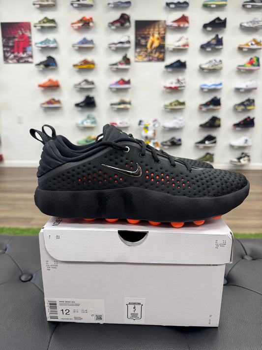 Nike Mind 002 Black Hyper Crimson - Size 12 (U)