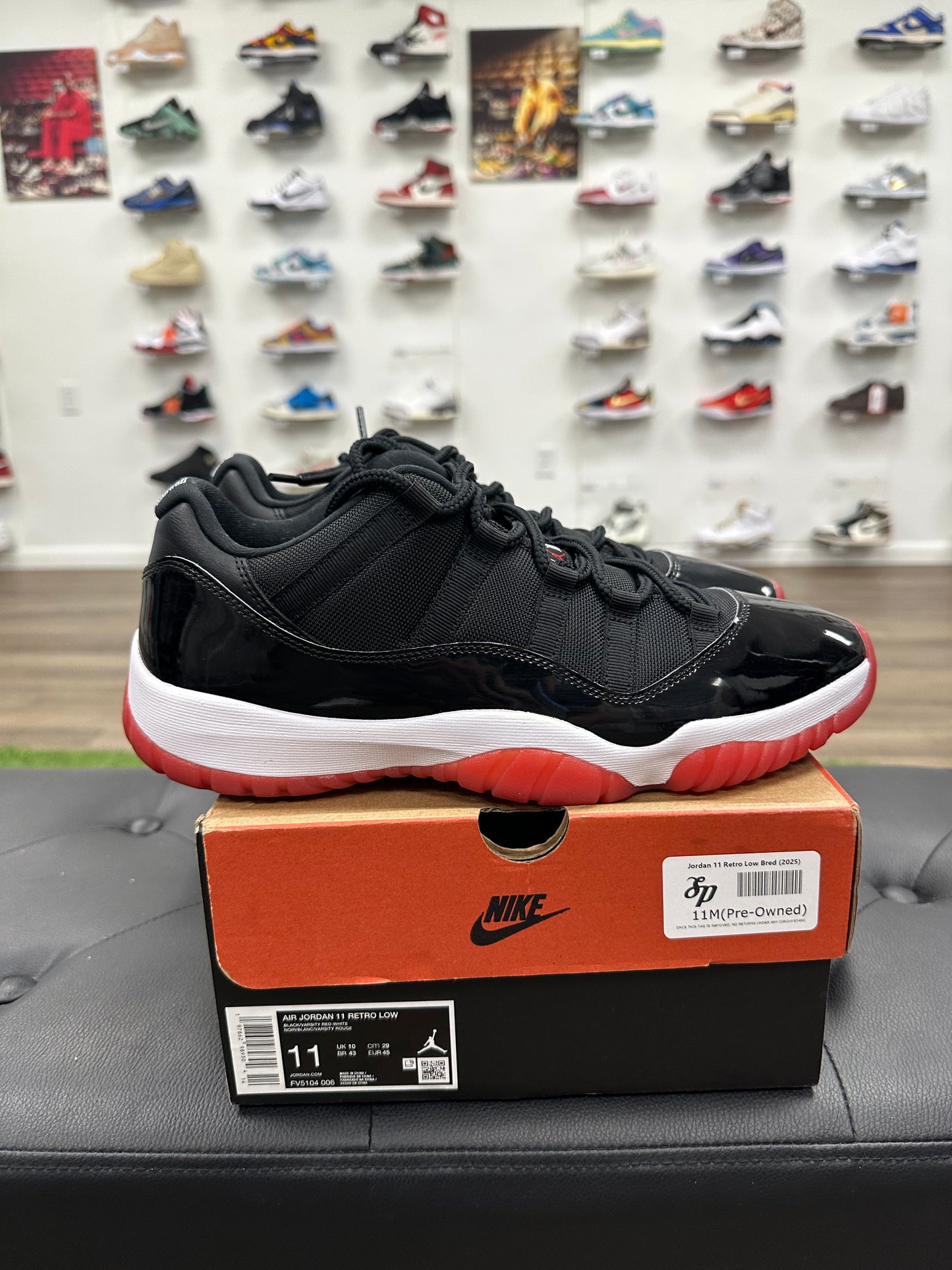 Jordan 11 Retro Low Bred (2025) - Size 11 (U)