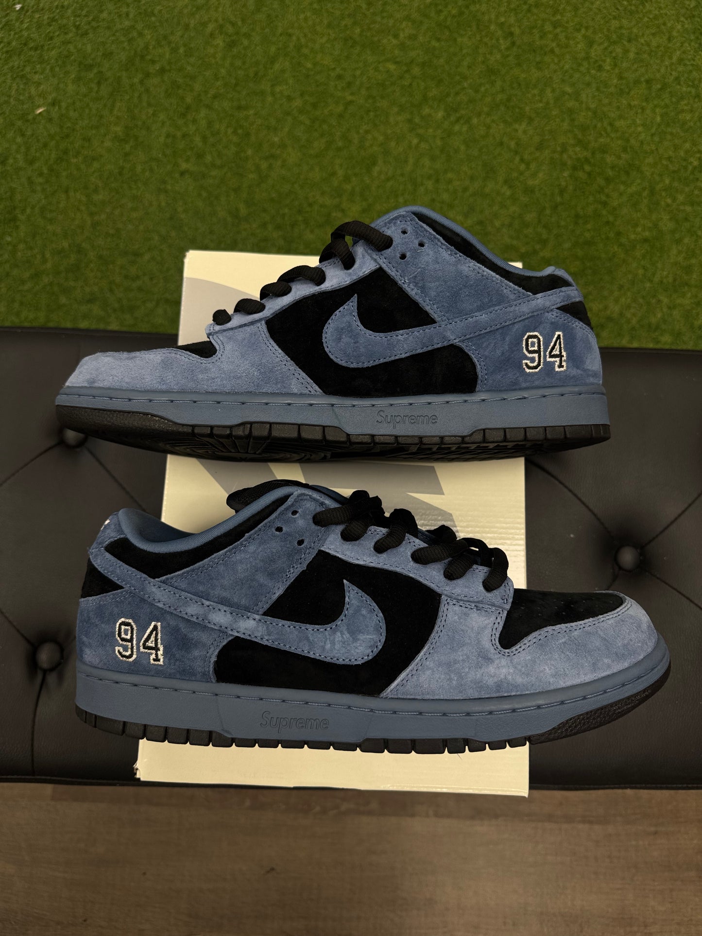 Nike SB Dunk Low Supreme 94 Ocean Fog - Size 12 (U)