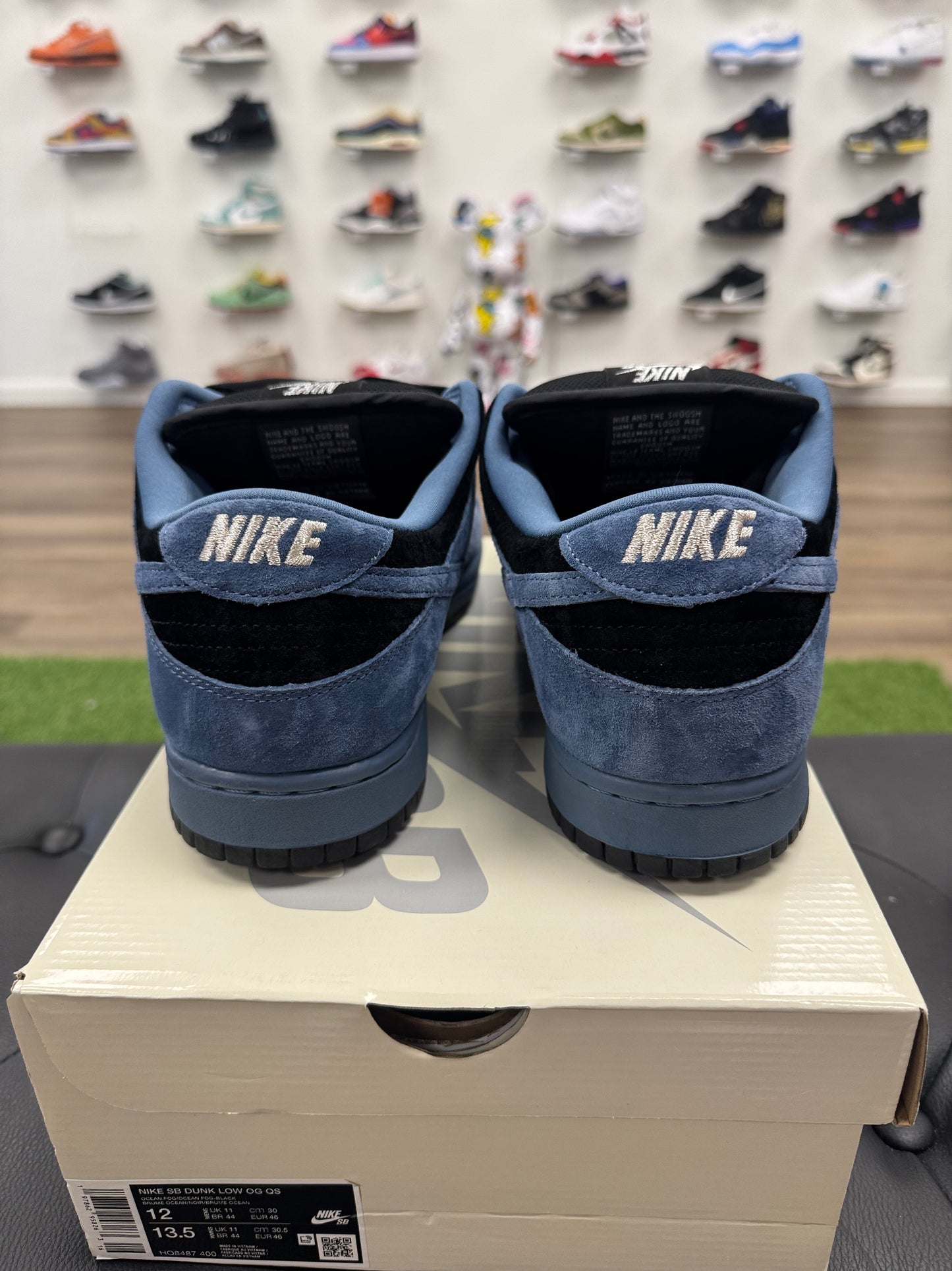 Nike SB Dunk Low Supreme 94 Ocean Fog - Size 12 (U)