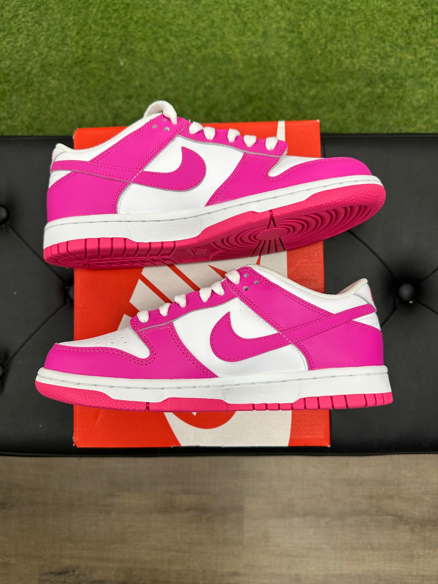 Nike Dunk Low Laser Fuchsia (GS) - Size 5