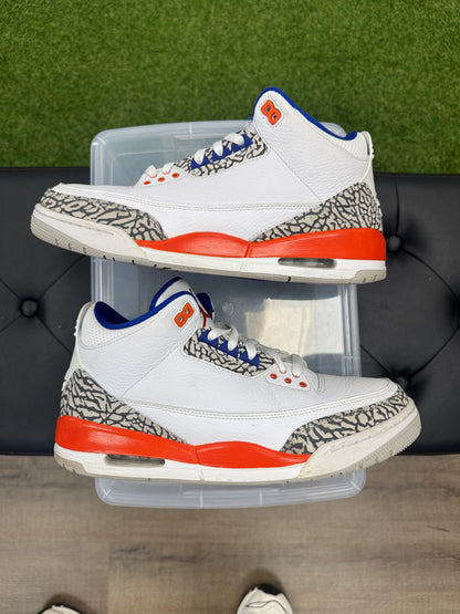 Jordan 3 Retro Knicks - Size 10 (U)
