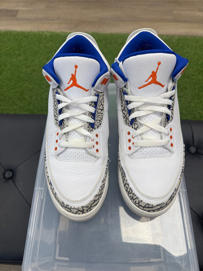 Jordan 3 Retro Knicks - Size 10 (U)