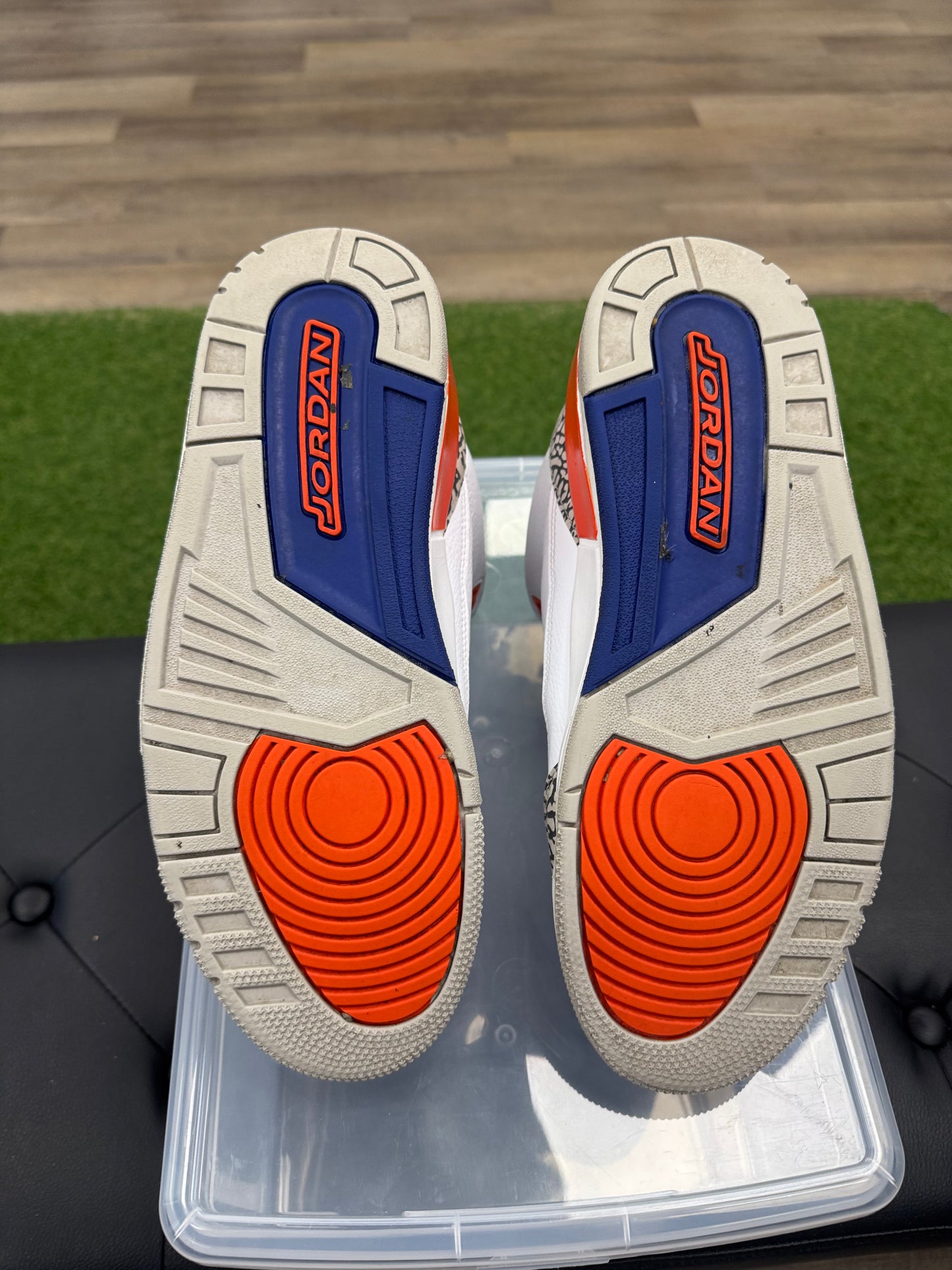 Jordan 3 Retro Knicks - Size 10 (U)