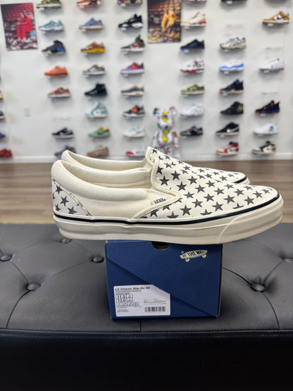 Vans Premium Classic Slip-On Stars Marshmallow Black - Size 11.5 (U)