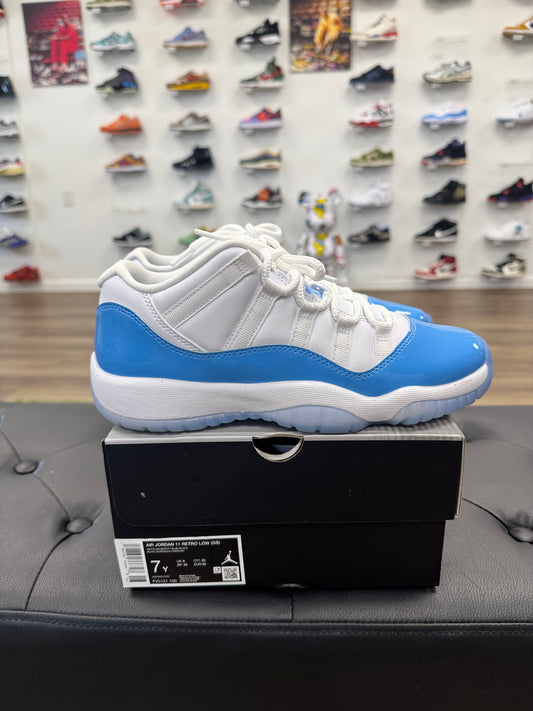 Jordan 11 Retro Low University Blue (2026) (GS) - Size 7Y (U)