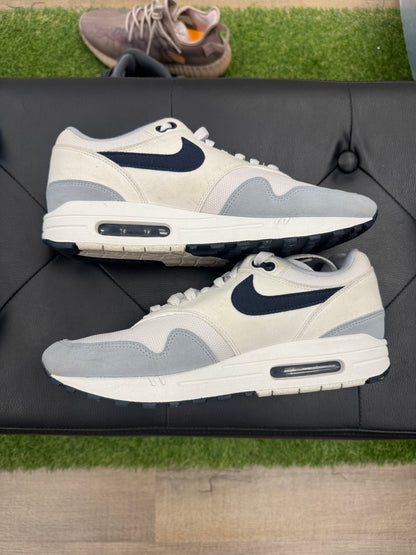 Nike Air Max 1 Platinum Tint Dark Obsidian - Size 9.5 (U)
