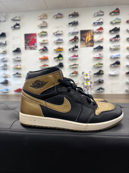 Jordan 1 Retro High OG Black Metallic Gold - Size 11 (U)