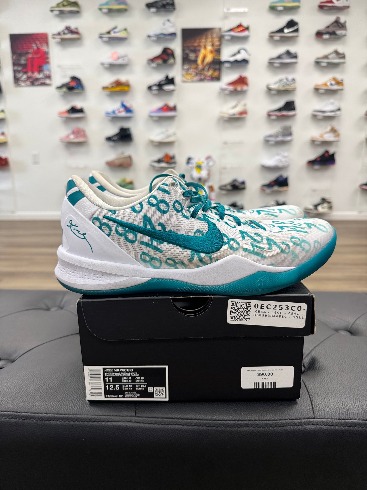 Nike Kobe 8 Protro Radiant Emerald - Size 11 (U)