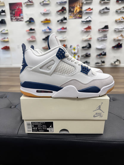 Jordan 4 Retro SB Navy - Size 9 (U)