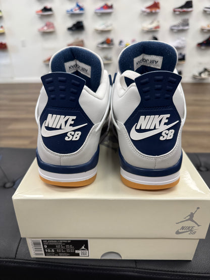 Jordan 4 Retro SB Navy - Size 9 (U)