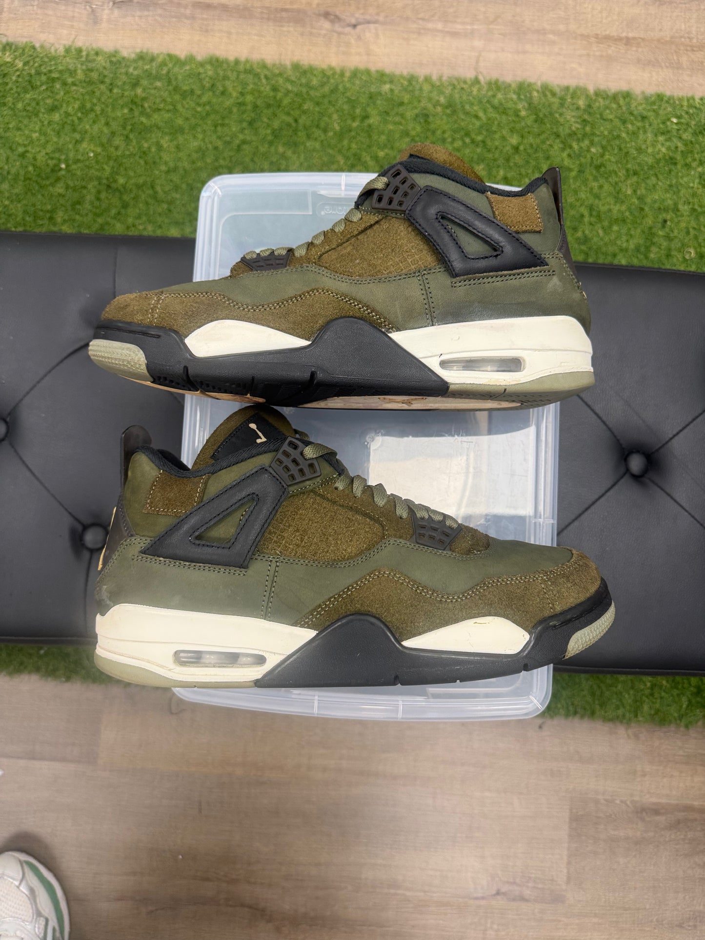 Jordan 4 Retro SE Craft Medium Olive - Size 10.5 (U)