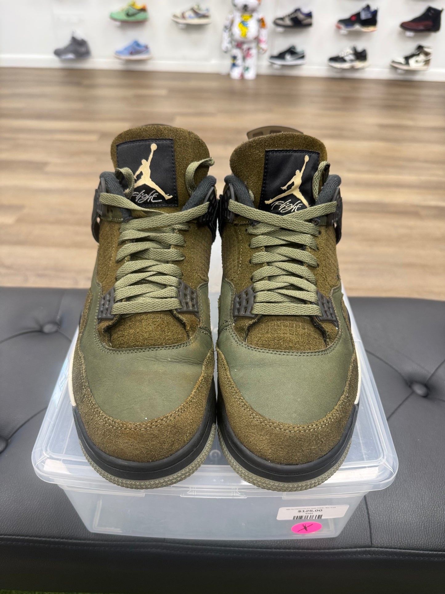 Jordan 4 Retro SE Craft Medium Olive - Size 10.5 (U)