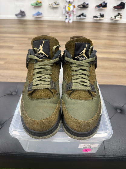 Jordan 4 Retro SE Craft Medium Olive - Size 10.5 (U)