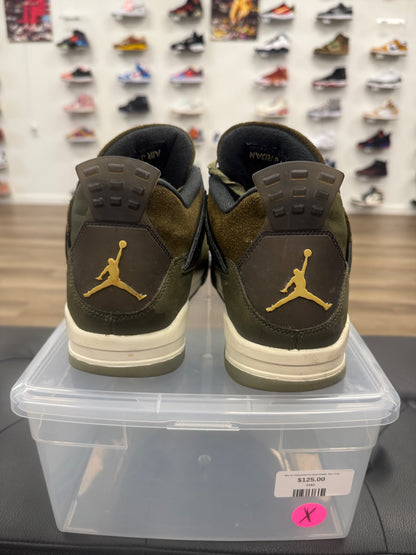 Jordan 4 Retro SE Craft Medium Olive - Size 10.5 (U)