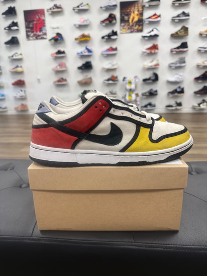 Nike SB Dunk Low Piet Mondrian - Size 10 (U)