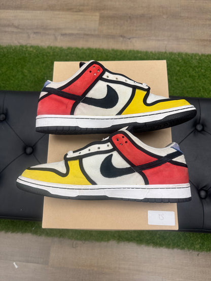 Nike SB Dunk Low Piet Mondrian - Size 10 (U)