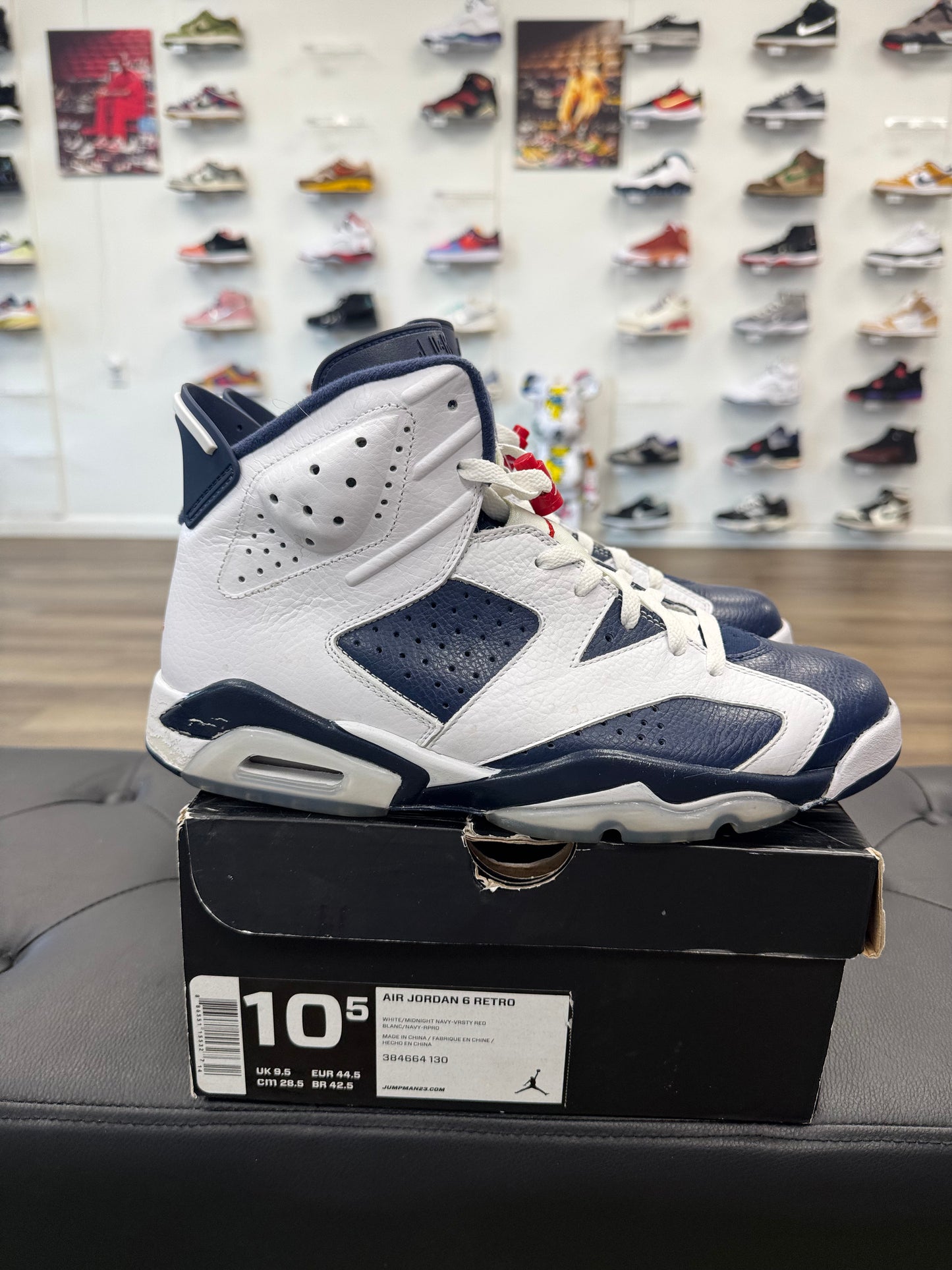 Jordan 6 Retro Olympic London (2012) - Size 10.5 (U)