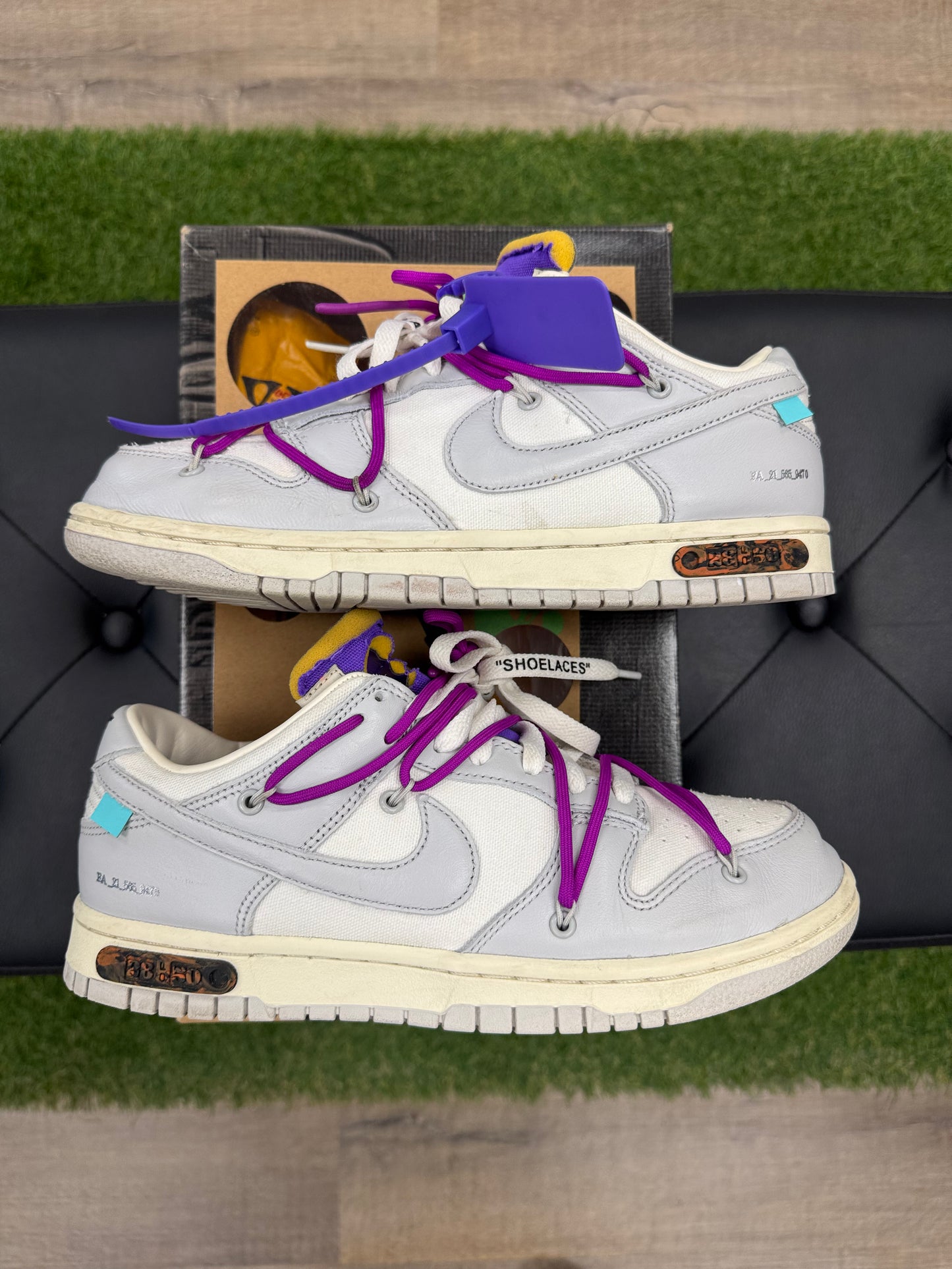 Nike Dunk Low Off-White Lot 28 - Size 8 (U)