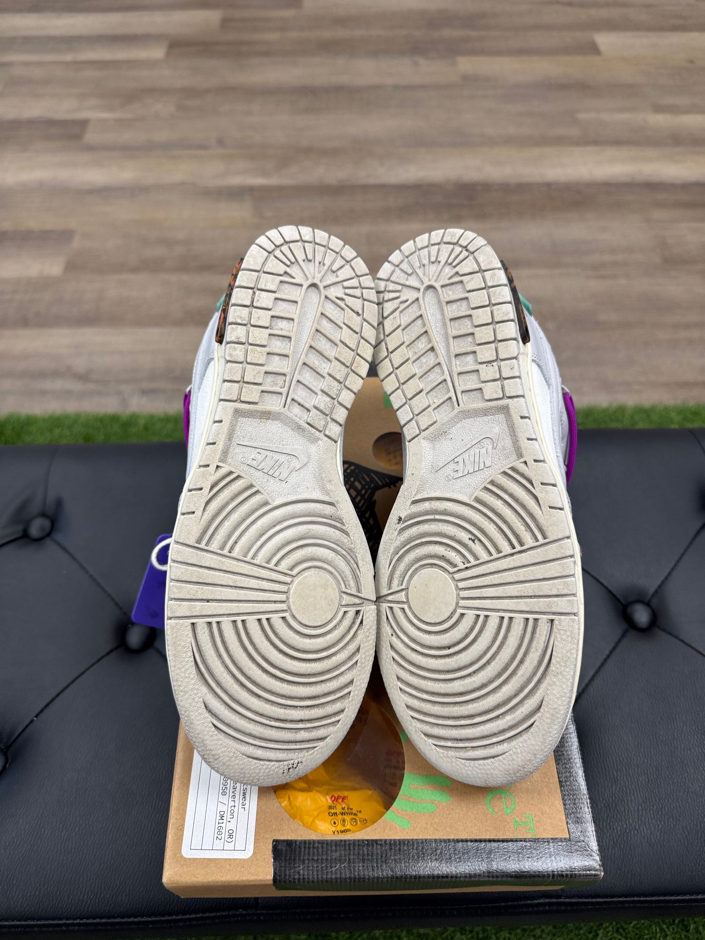 Nike Dunk Low Off-White Lot 28 - Size 8 (U)