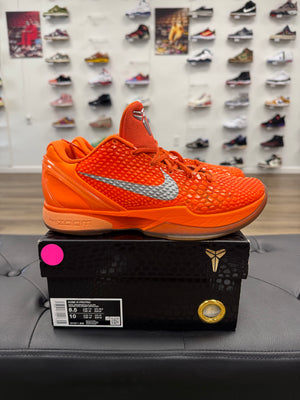 Nike Kobe 6 Protro Total Orange - Size 8.5 (U)