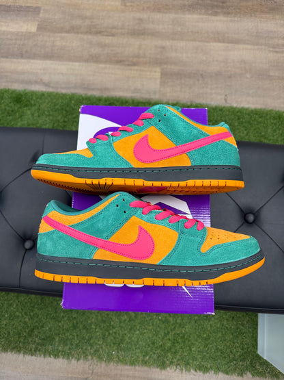 Nike SB Dunk Low Pro Green Noise Watermelon- Size 13