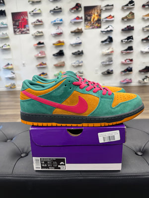 Nike SB Dunk Low Pro Green Noise Watermelon - Size 15