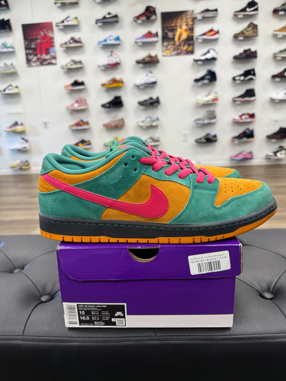 Nike SB Dunk Low Pro Green Noise Watermelon - Size 15